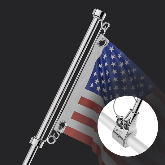 Rail-Mount Flag Set