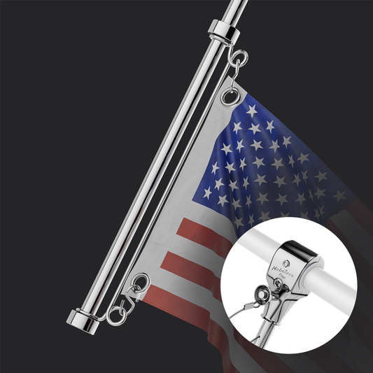 Bow-Rail Mount Flag Set